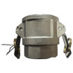 Imagen de Acople Camlock Tipo D Hembra Rosca Hembra 1-1/2" Aluminio Utigo