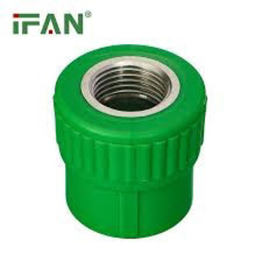 Imagen de Cupla Termofusión HH Inserto Metálico 20×1/2" IFAN PN20 PPR