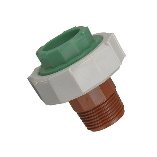 Imagen de Unión Doble Termofusión PPR 20mm × 1/2" BSP IFAN