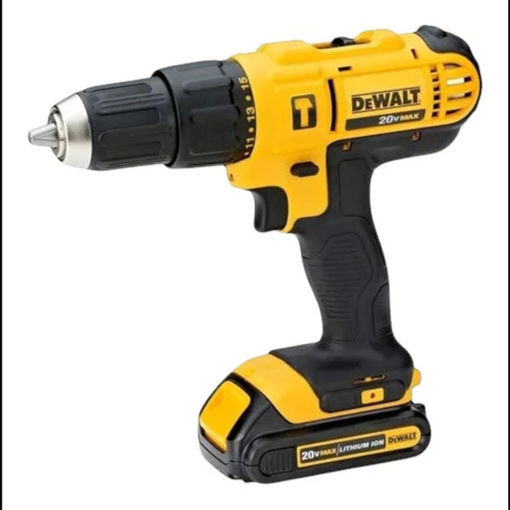 Imagen de Taladro Atornillador con Percusión DeWalt DCD776C2 20V MAX 1/2" — 2 Baterías Li-Ion