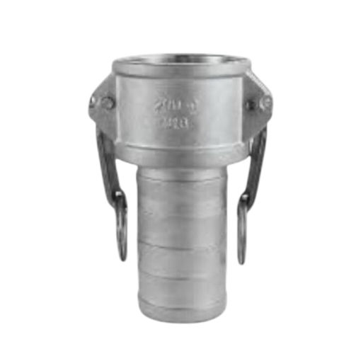 Imagen de Acople Camlock Tipo C Hembra Espiga 1" Aluminio Utigo