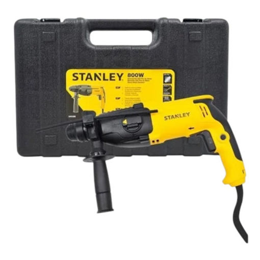 Imagen de Rotomartillo SDS-Plus 800W 26mm Stanley SHR263K c/Maletín