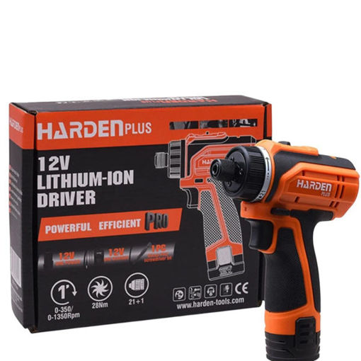 Imagen de Atornillador Inalámbrico 12V Ion-Litio Harden c/1 Batería