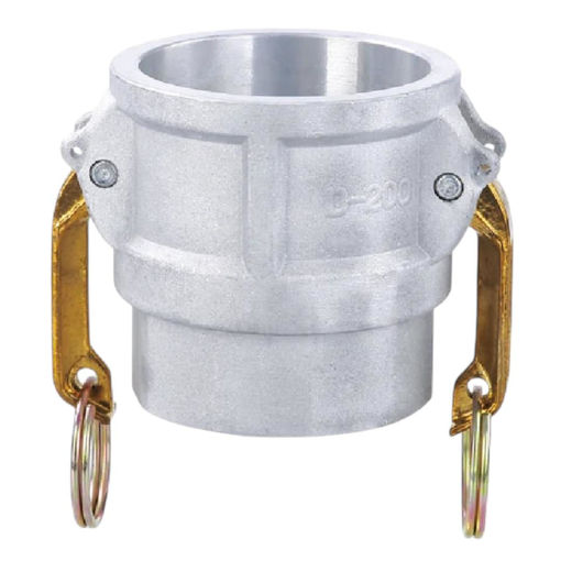 Imagen de Acople Camlock Tipo D Hembra Rosca Hembra 1-1/2" Aluminio Utigo