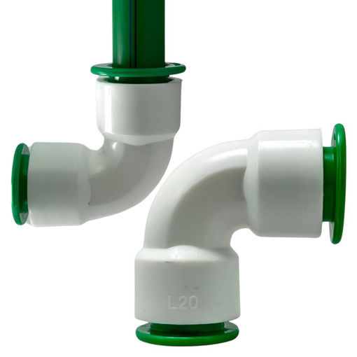 Imagen de Acople Rápido PPR Codo 90° 20 mm IFAN