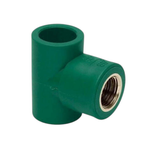 Imagen de Tee Termofusión con Inserto Hembra PPR 20mm × 1/2" BSP IFAN