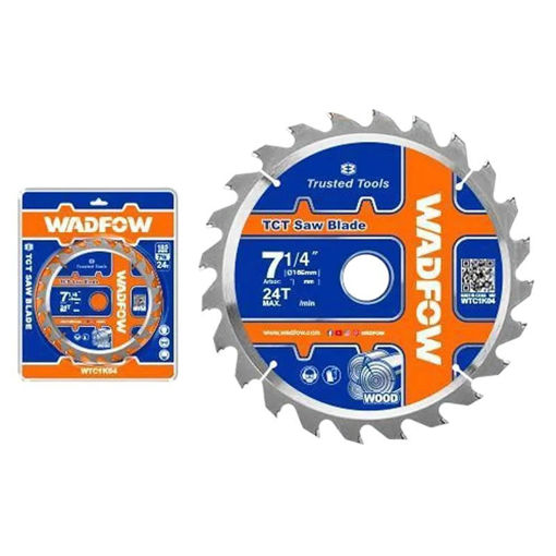 Imagen de Disco de Sierra Circular para Madera 7-1/4" 24 Dientes WADFOW WTC1K04