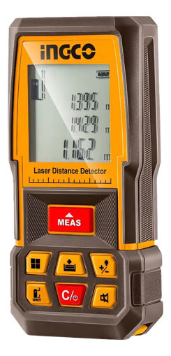 Imagen de MEDIDOR DE DISTANCIA LASER RANGO 0.05-70 MTS C/ESTUCHE INGCO - HLDD0708