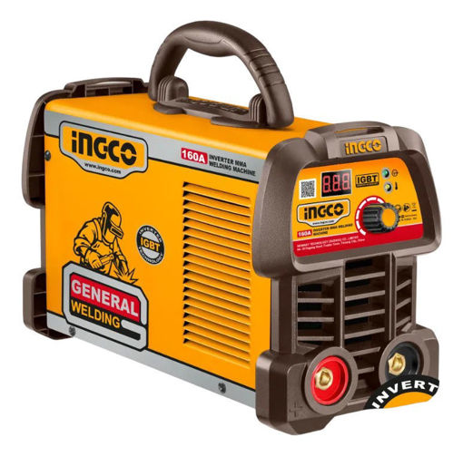 Imagen de SOLDADORA INVERTER MMA 160A 220-240V LED IGBT INGCO ING-MMA16059