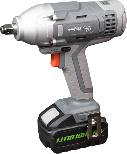 Imagen de Llave de Impacto Inalámbrica 18V 3.0Ah Ion-Litio GLAD PRO LI840018C1
