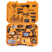 Imagen de Kit INGCO: Taladro Atornillador c/Percutor 20V en Valija + Set 165 Herramientas
