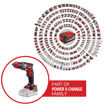 Imagen de Atornillador Yeso Inalámbrico Brushless 18 V TP-DY 18 LI BL Power X-Change Einhell (Solo)