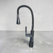 Imagen de Monocomando para Mesada de Cocina con Pico Flexible Subery 9710D-B Negro