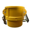 Imagen de Acople Camlock Tipo B Hembra Rosca Macho 2-1/2" Nylon Utigo