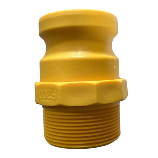 Imagen de Acople Camlock Tipo F Macho Rosca Macho 4" Nylon Utigo