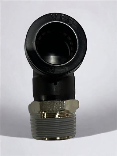 Imagen de Codo 90° Neumático Push-To-Connect 1/2" × M16 Macho (PL)