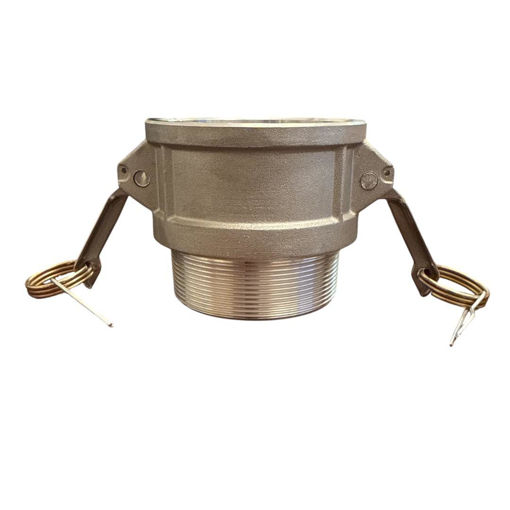 Imagen de Acople Camlock Tipo B Hembra Rosca Macho 1-1/2" Aluminio Utigo
