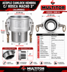 Imagen de Acople Camlock Tipo B Hembra Rosca Macho 3" Aluminio Utigo
