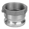 Imagen de Acople Camlock Tipo A Macho Rosca Hembra 1-1/4" Aluminio Utigo
