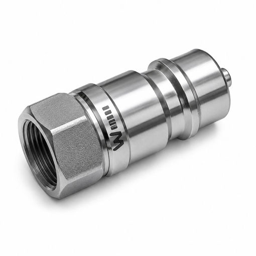 Imagen de Acople Hidráulico Macho con Tetilla Rosca NPT 3/4"