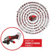 Imagen de Amoladora Angular Inalámbrica 4½" 18 V TE-AG 18/115-2 Li Power X-Change Einhell (Solo)
