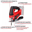 Imagen de Sierra Caladora Inalámbrica Einhell TC-JS 18 Li 18V Corte 70mm - Solo (sin batería)