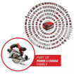 Imagen de Sierra Circular Inalámbrica Einhell TE-CS 18/165-1 Li 18V Disco 165mm - Solo (sin batería)
