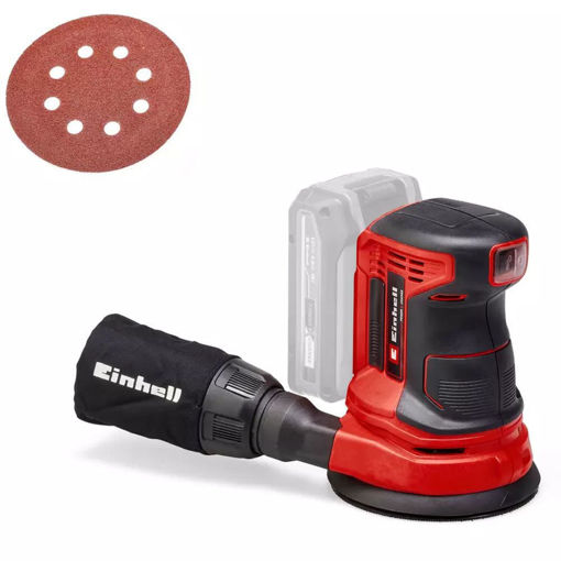 Imagen de Lijadora Roto-Orbital Inalámbrica Einhell TE-RS 18 Li 18V