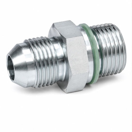 Imagen de Entrerrosca Hidráulica JIC 7/8" NF × O-Ring Boss Macho Acero