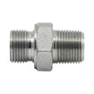Entrerrosca Hidraulica 3/4" BSP Paralela x BSPT Conica Macho Doble Acero