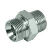 Entrerrosca Hidraulica Macho Doble 1/2" BSP x 1/2" BSP Acero Fosfatado