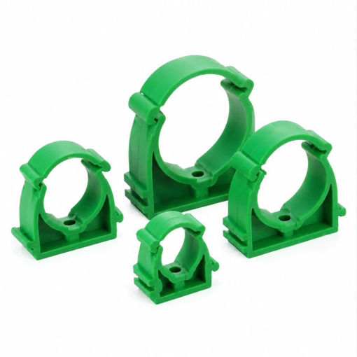 Imagen de Grampa Clip para Caño PPR 16mm Termofusión IFAN Soporte de Pared