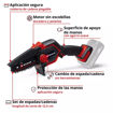 Imagen de MOTOSIERRA DE PODA INALÁMBRICA GE-PS 18/15 Li BL-