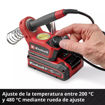 Imagen de Soldador inalámbrico TE-SI 18/480 Li E - Solo